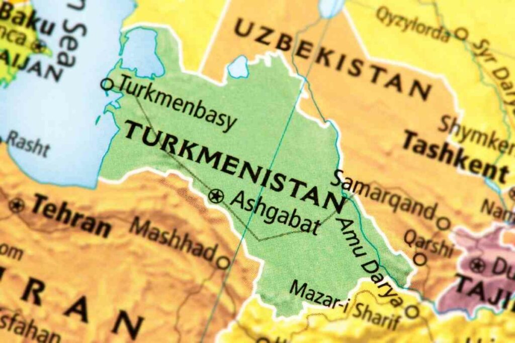 Ashgabat largest city of Turkmenistan