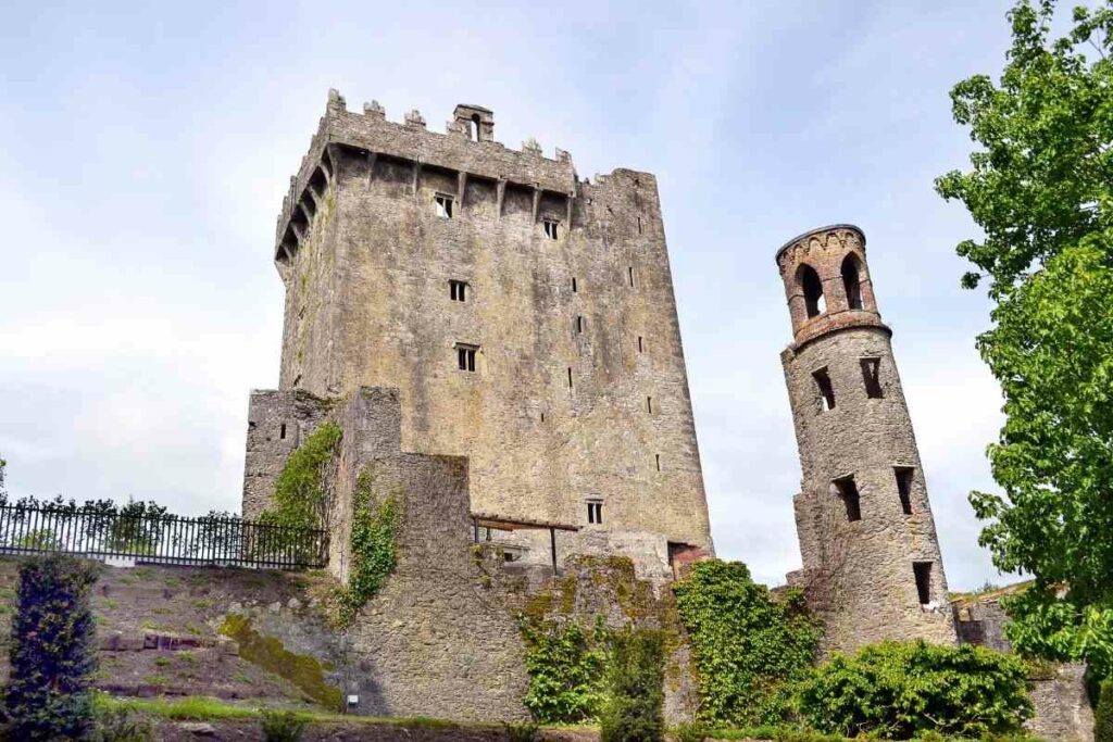 Blarney castle in Ireland ruins