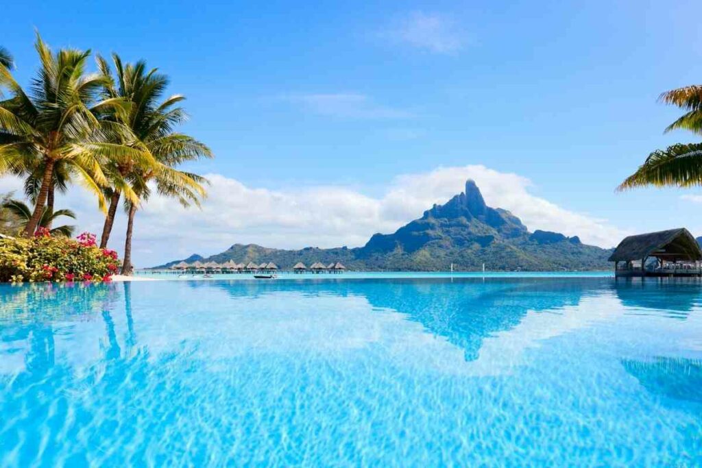 Beautiful Bora Bora island