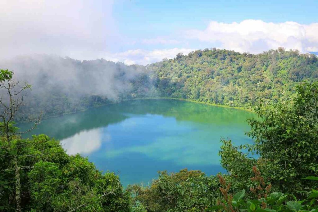 Chicabal lake Guatemala view