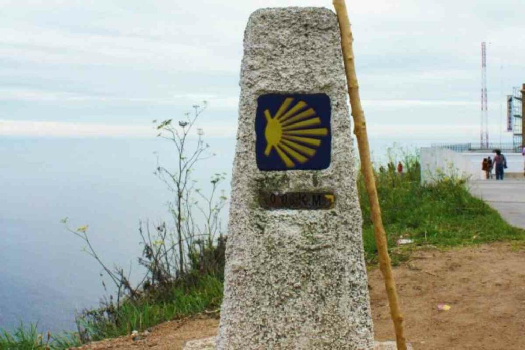 Finishing point Camino de Santiago