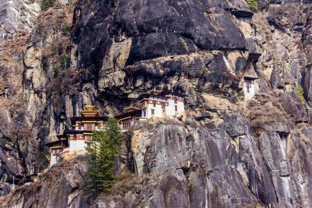 Hard routes to Tiger's Nest Bhutan