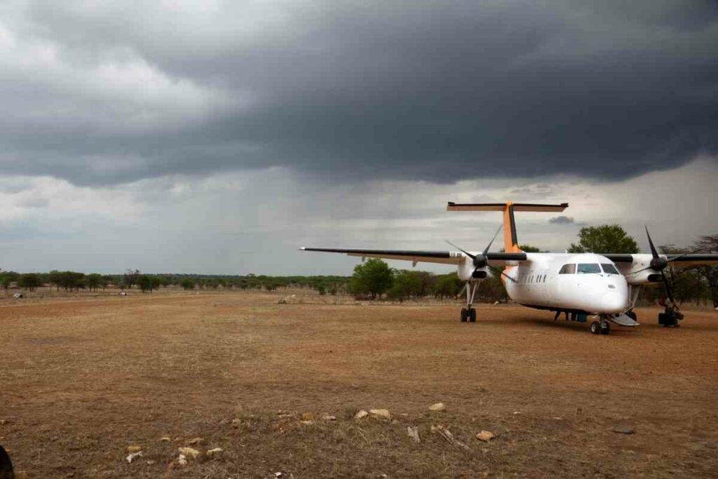 Serengeti airstrips bad weather