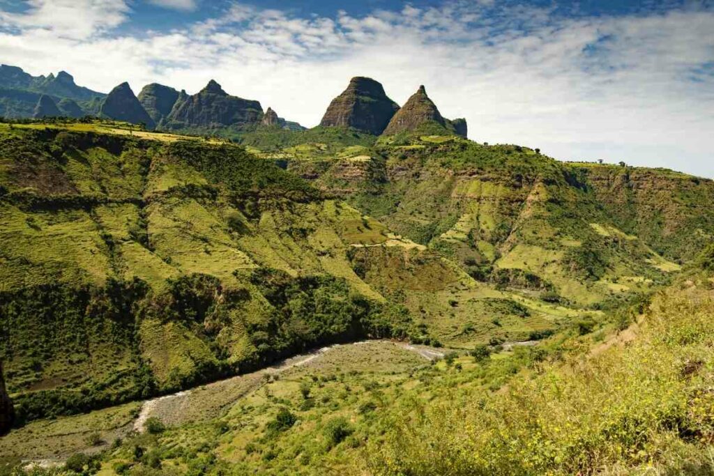 View Simien Mountains National Park in Ethiopia
