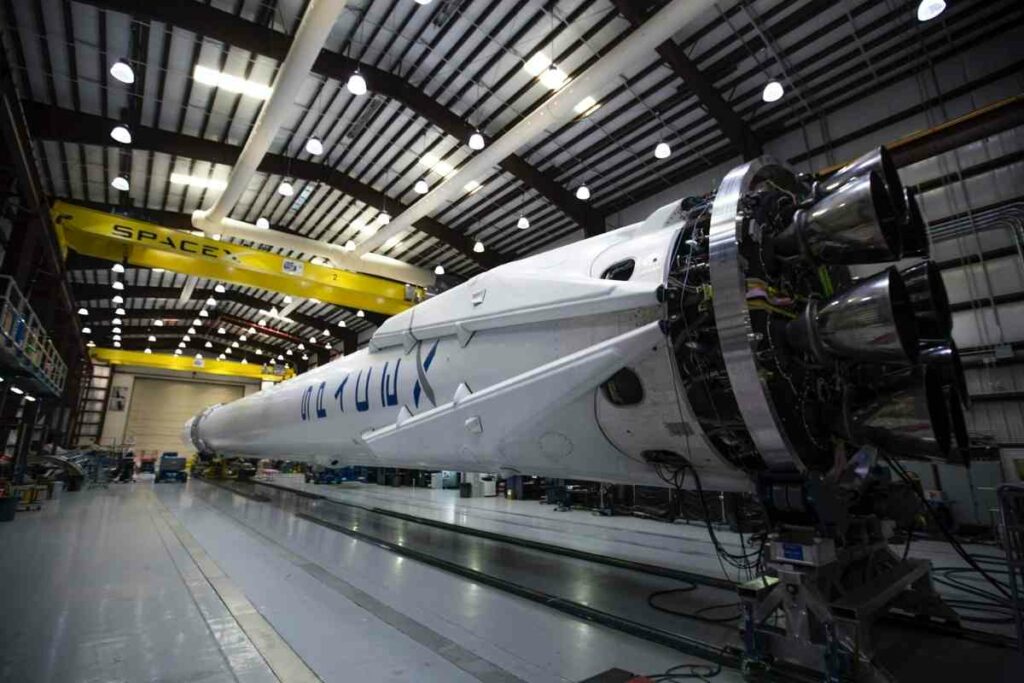 SpaceX rocket ready