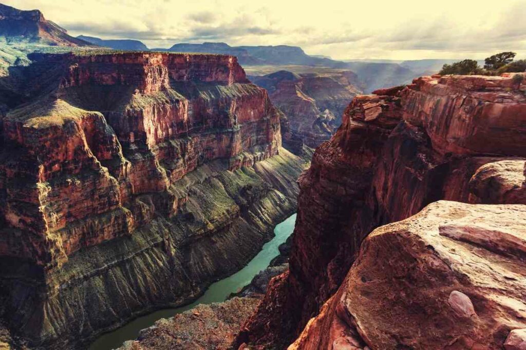 The Grand Canyon view