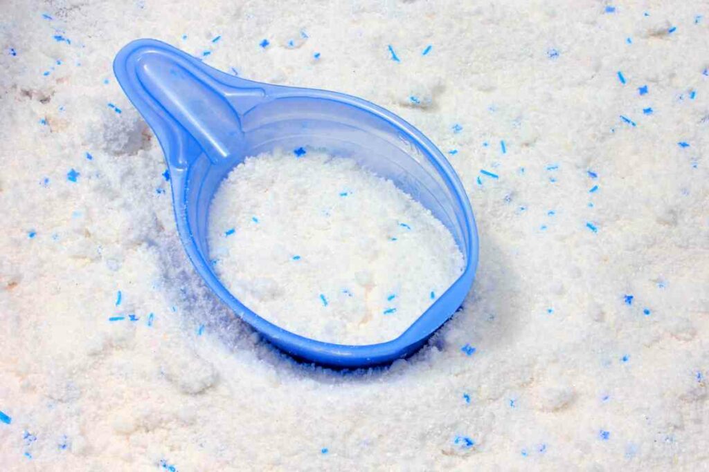 Carry powder detergents in hotels
