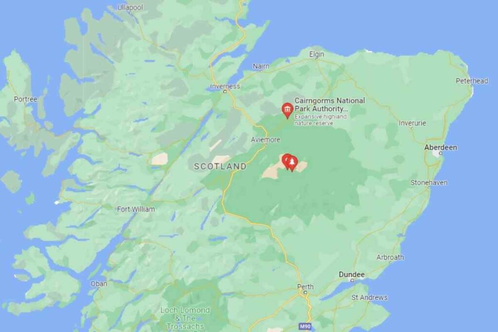 Cairngorms National Park maps