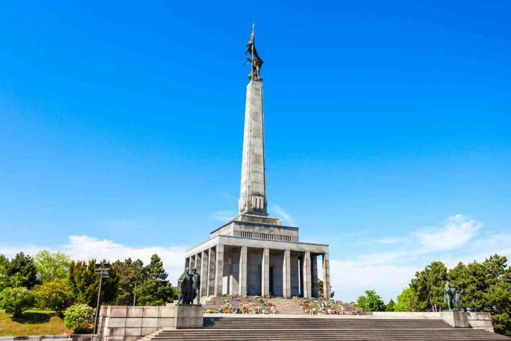 Slavin War Memorial in Bratislava