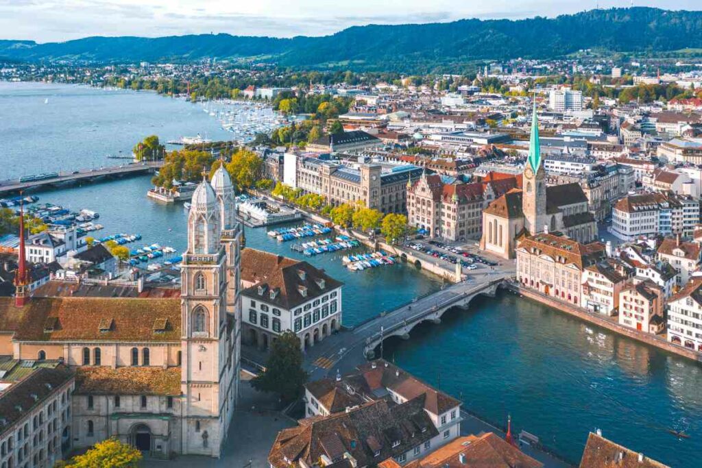 Zurich city Switzerland