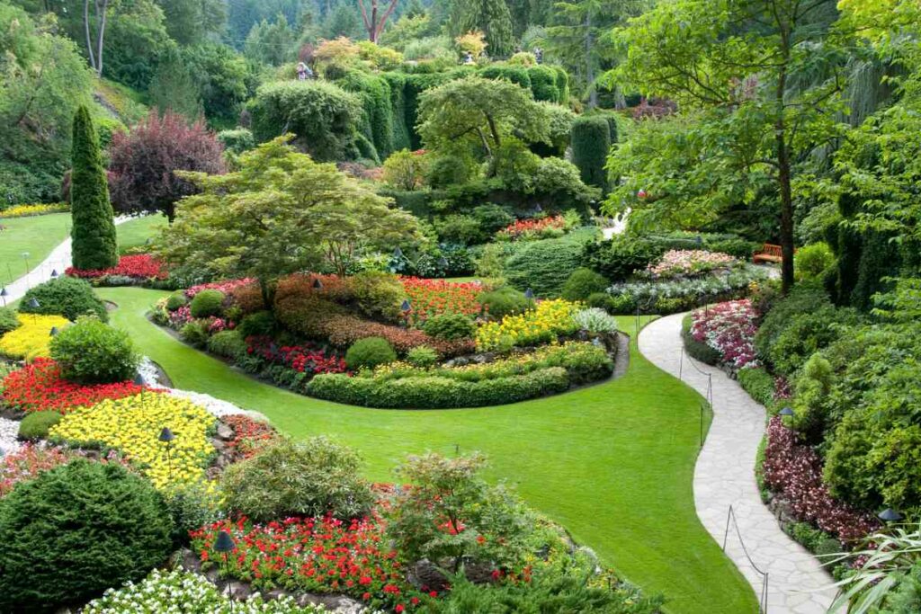 Getting to Butchart gardens Victoria