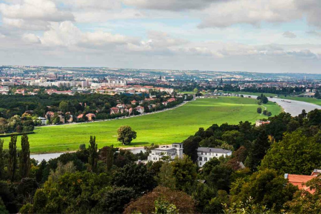 Elbe Valley view
