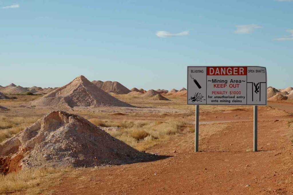 Mining Coober Pedy facts