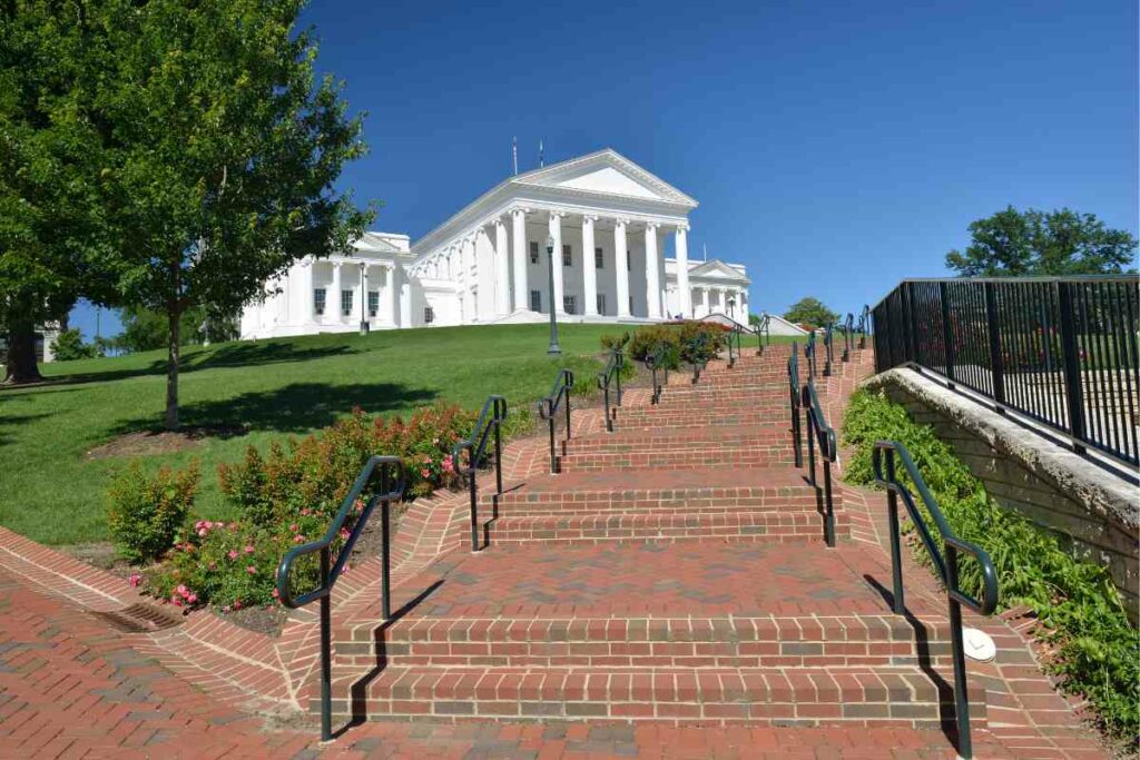 Virginia State Capitol in Richmond