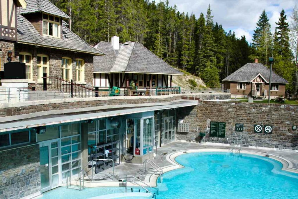 Banff Upper Hot Springs visit