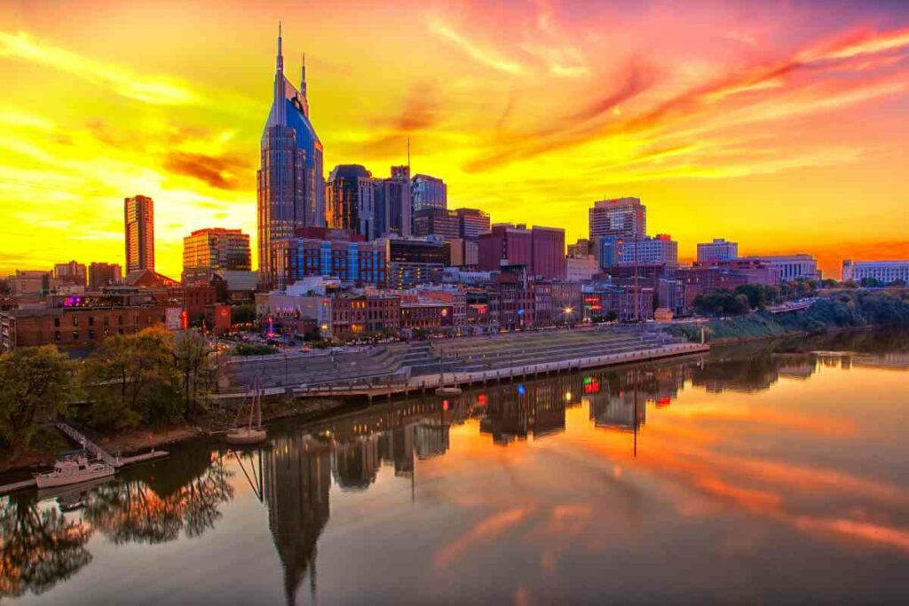 Nashville during off-season travel