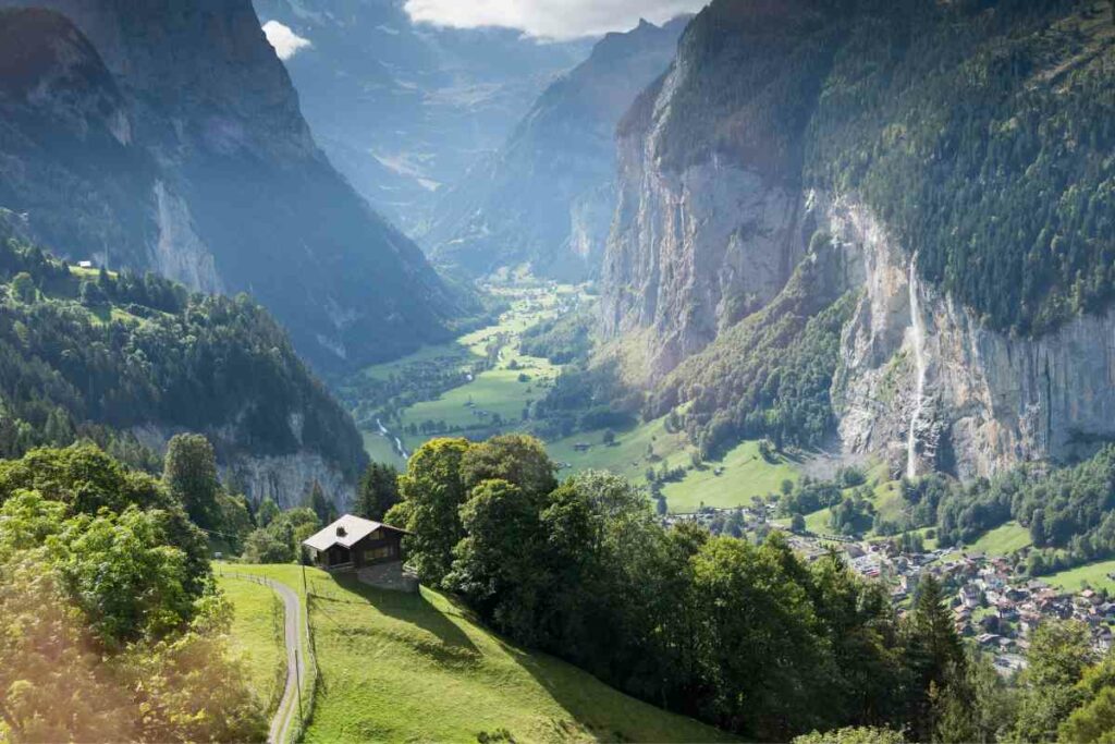 Visit Lauterbrunnen Valley Switzerland by car