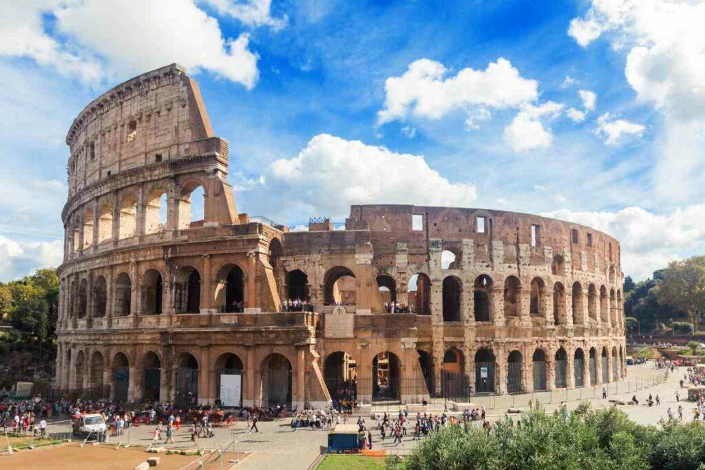 The Colosseum, Italy man-made landmark