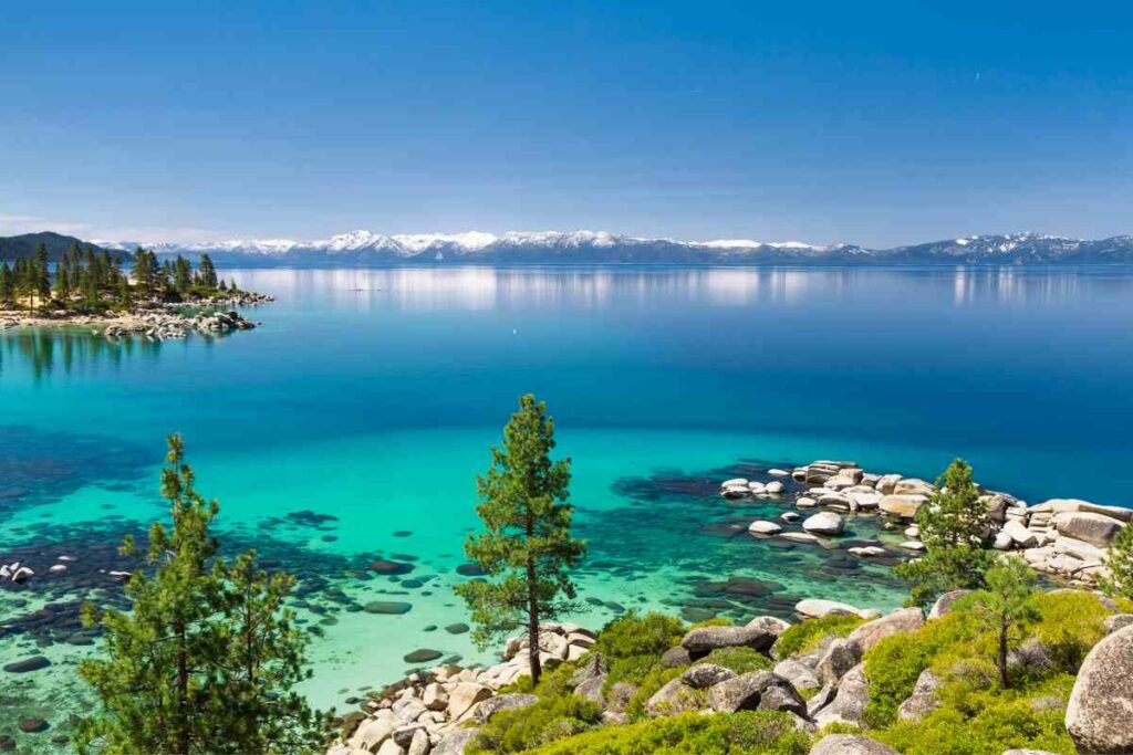 Lake Tahoe spring