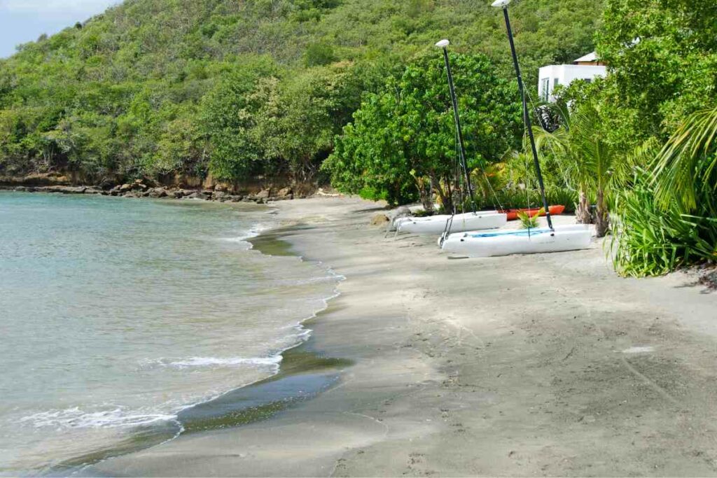 Marigot black beach, Grenada