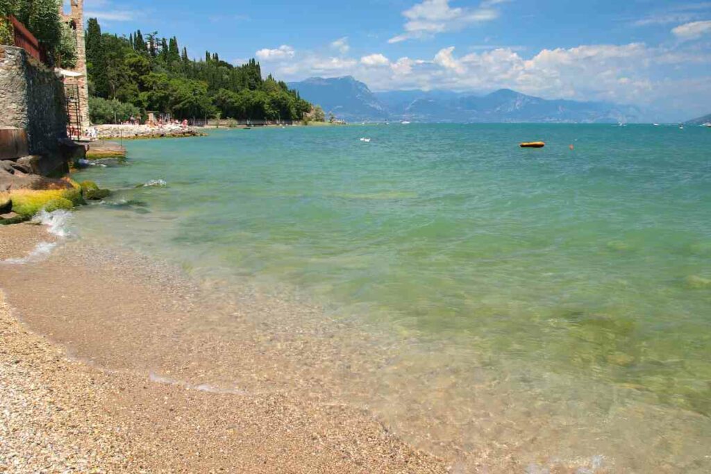 Sirmione Beach Lake Garda