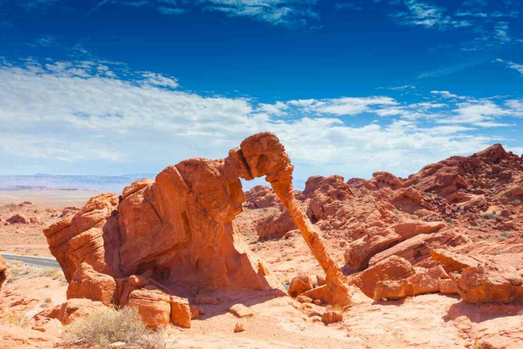 Elephant Rock in Valley Of Fire in Valley Of Fire