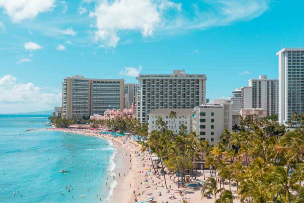 Waikiki beach Hawaii