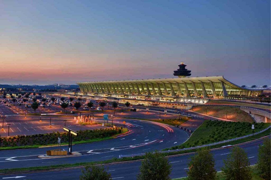 Washington Dulles airport is open every day