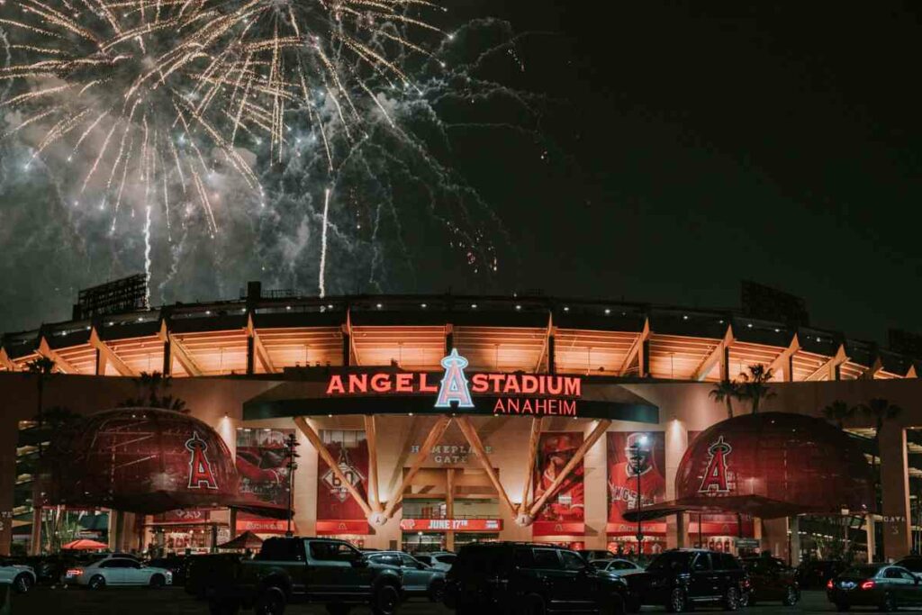 The Angel Stadium of Anaheim