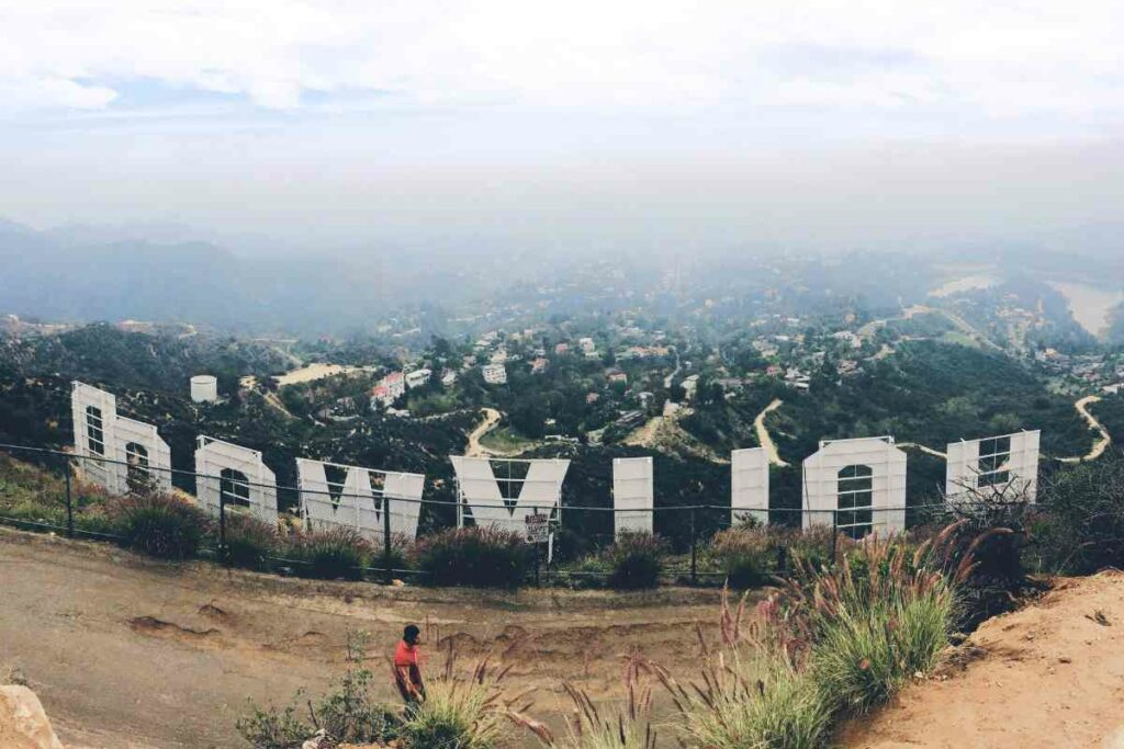 The Hollywood Sign security system