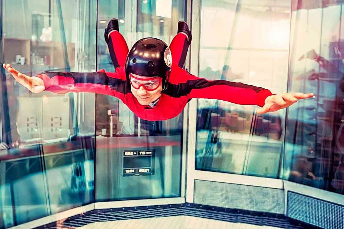 Controlling Movements During Indoor Skydiving