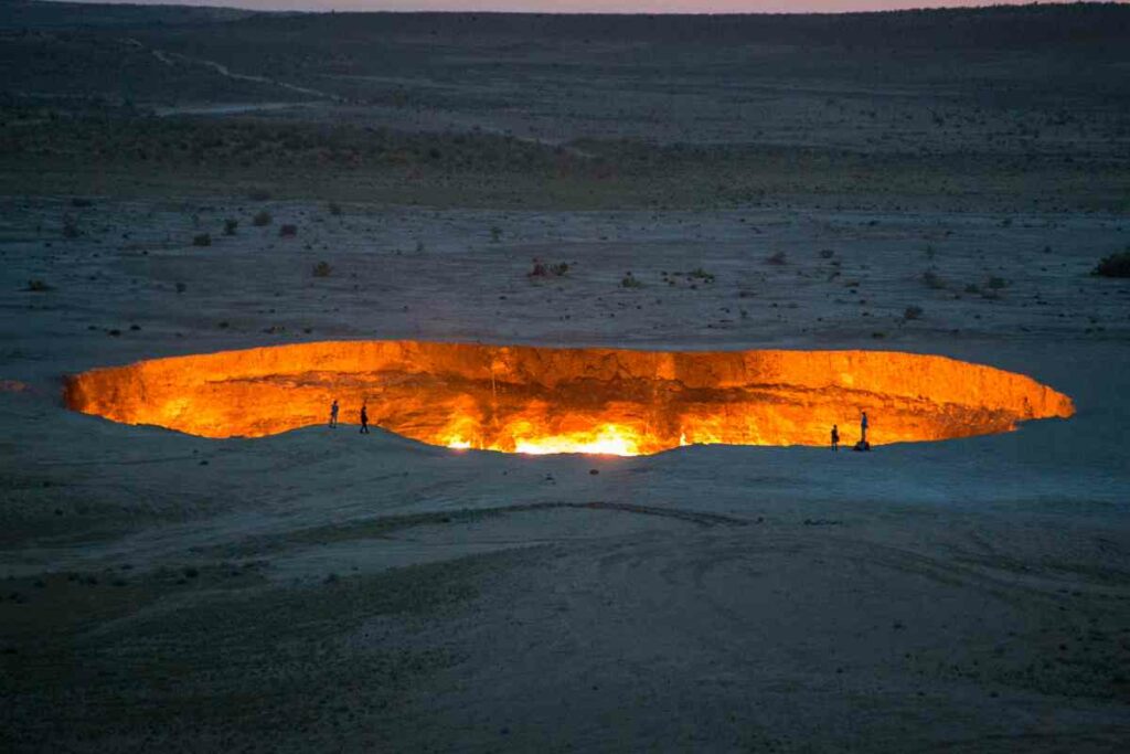 Vacation to The Door to Hell, Turkmenistan