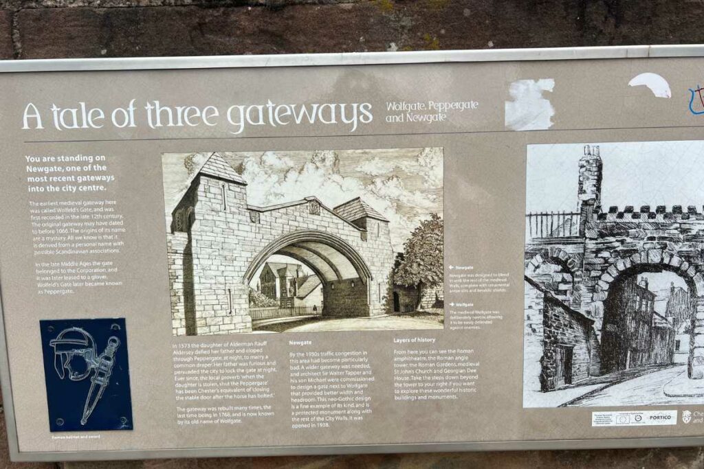 three gates chester castle