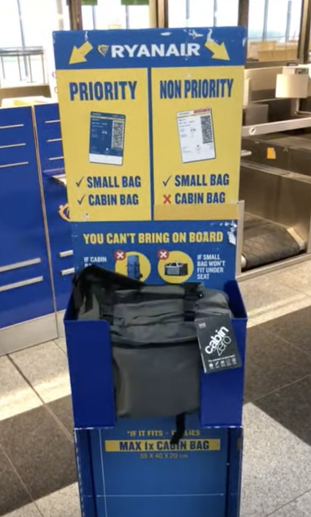 Ryanair Cabin Baggage