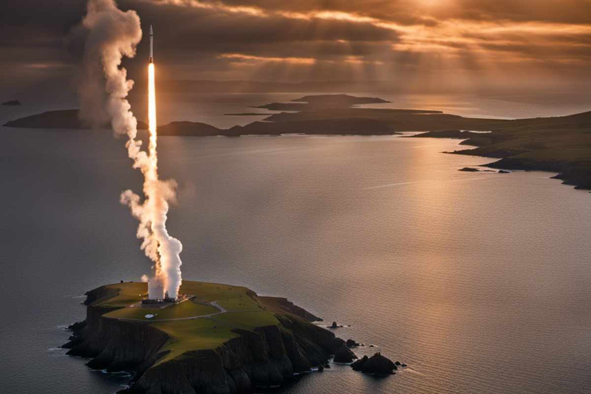 The Best Places to Watch Rocket Launches from The Shetland Islands