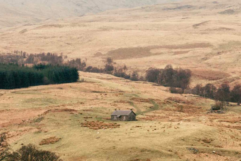 Visiting Bothy in Scotland