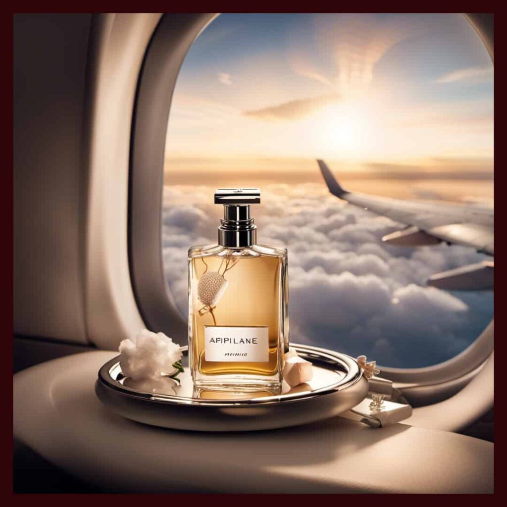 Perfume on plane