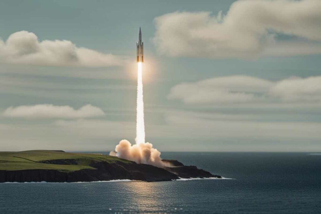 rocket launch trip Shetland