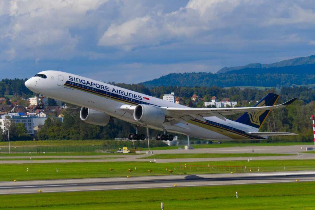 Singapore airlines airplanes