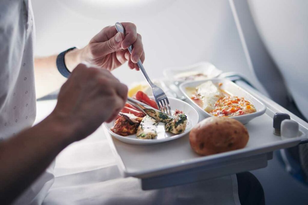 AER Lingus airline Provide Food