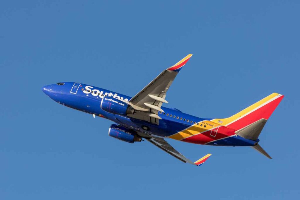 Southwest airlines seatbelts size