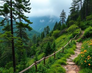 Great Smoky Mountains National Park is in the Appalachian Mountains